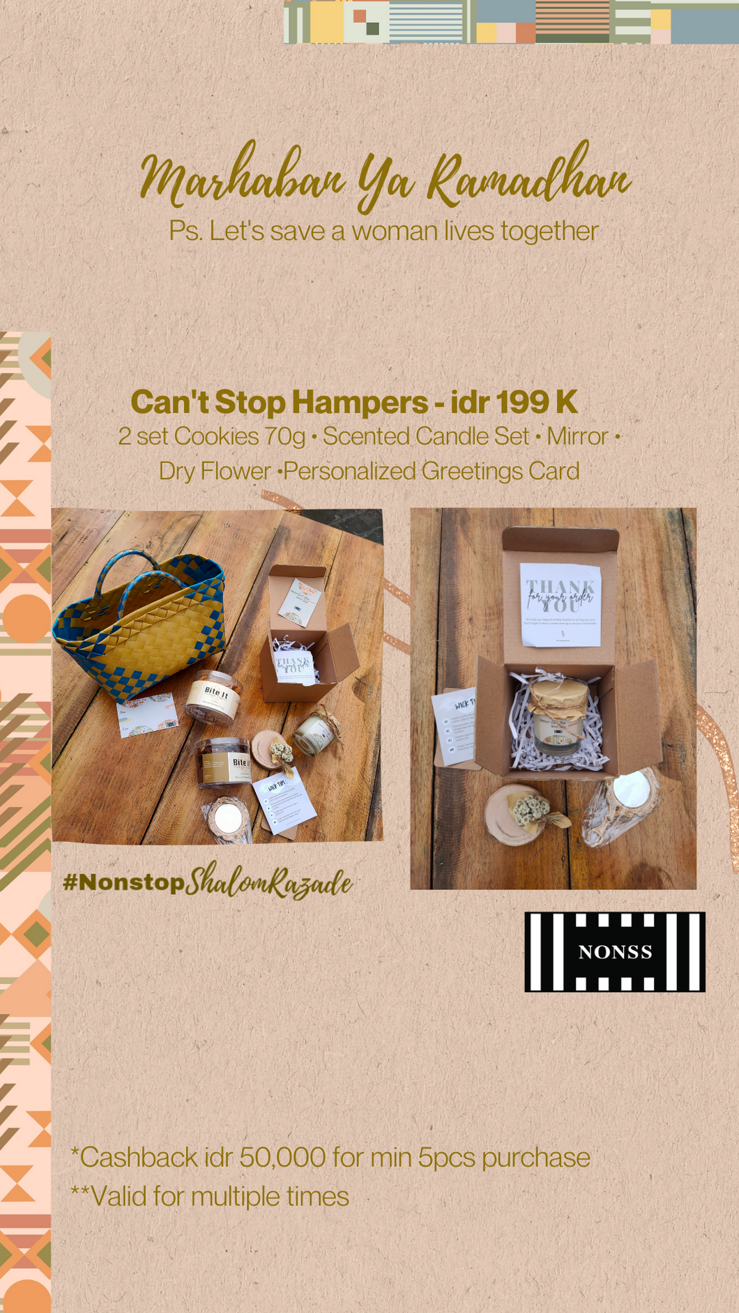 NSH-Can't Stop Hampers