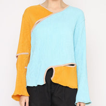 Load image into Gallery viewer, NHI-Fionna Pleats Blouse